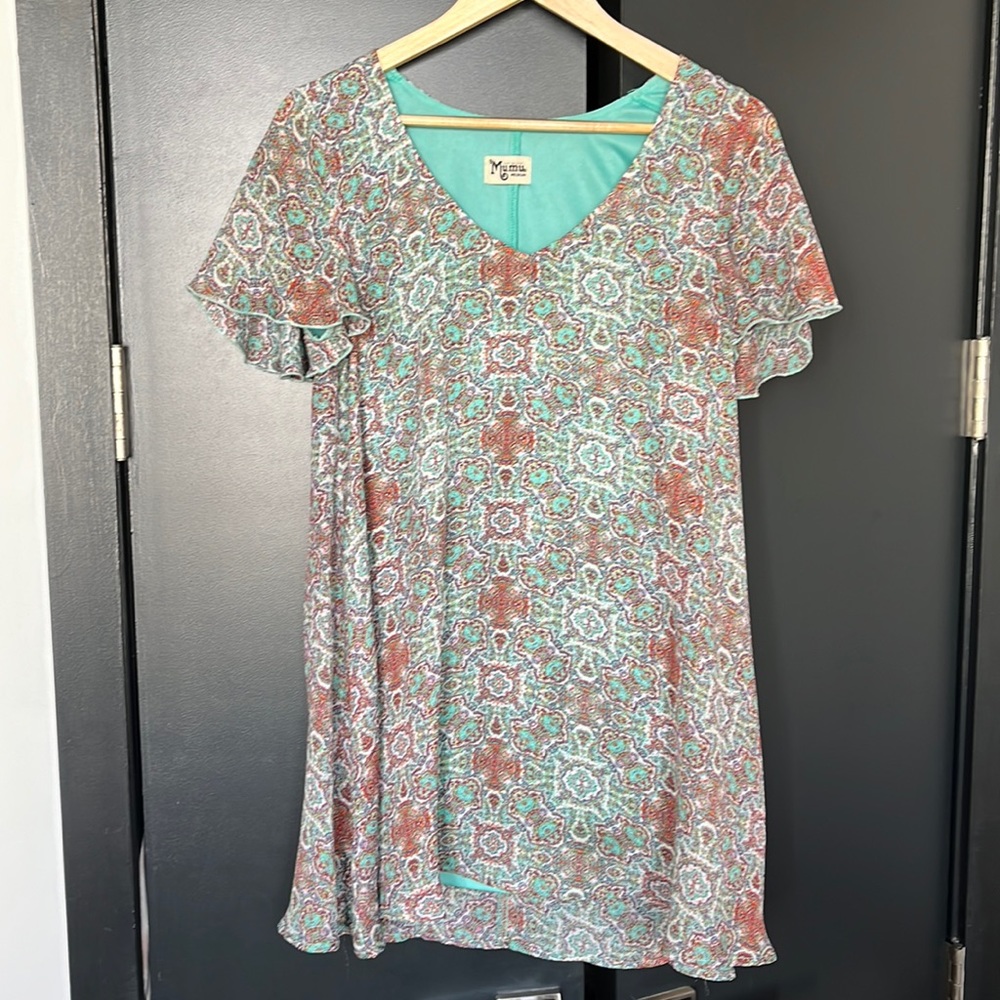 Show Me Your Mumu Gypsy Eyes Kylie mini dress